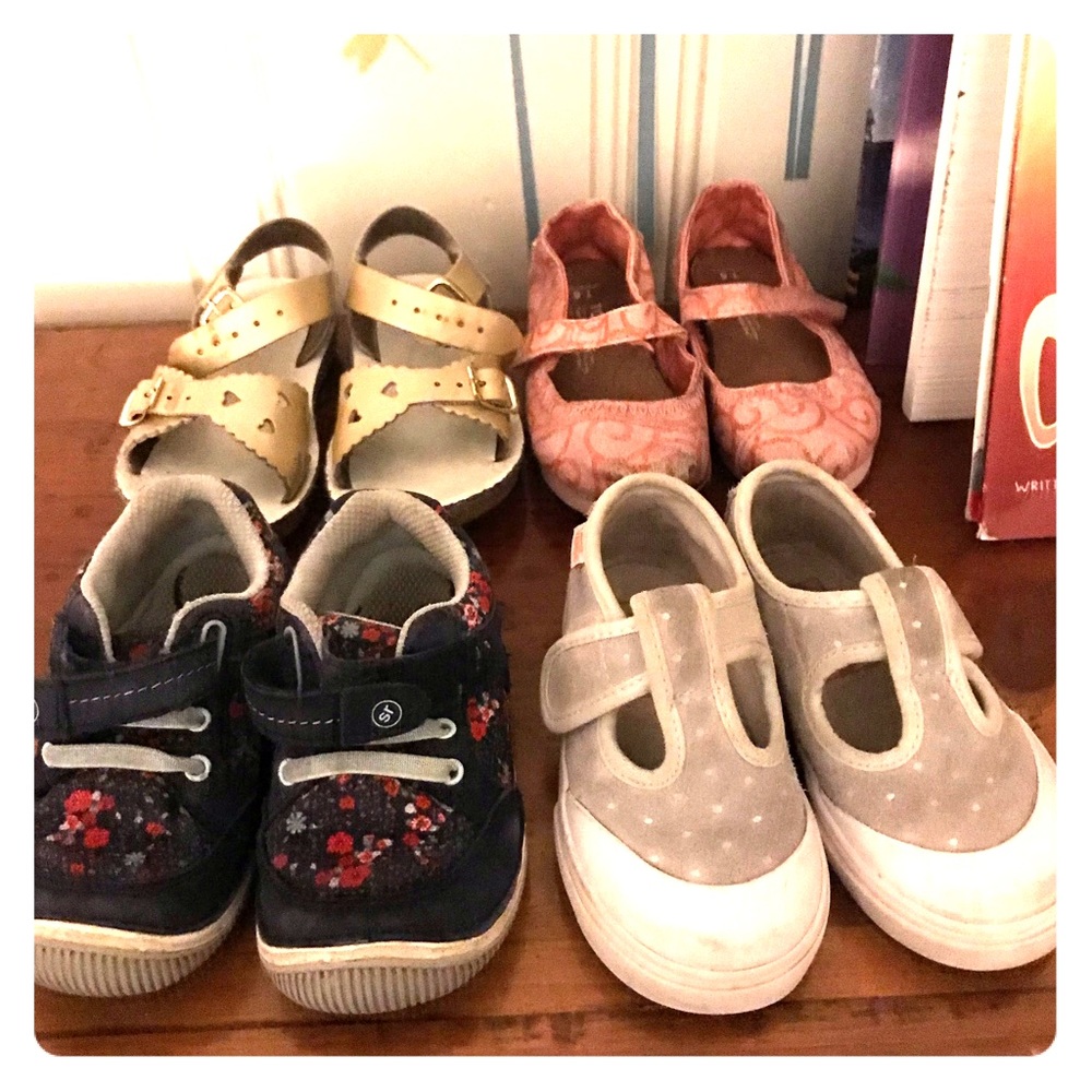 Toddler girl shoe lot size 6